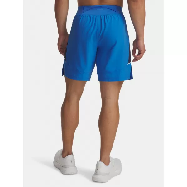  Pánske šortky UNDER ARMOUR UA LAUNCH PRO 2N1 7 SHORTS MODRÁ 
