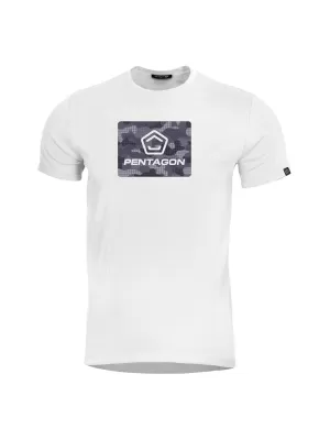 tričko PENTAGON AGERON SPOT CAMO K09012 BIELA