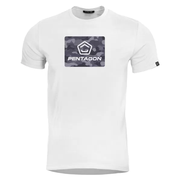  tričko PENTAGON AGERON SPOT CAMO K09012 BIELA 