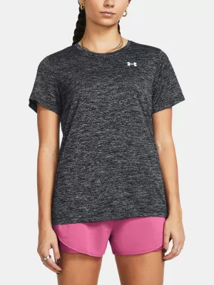 Dámske tričko UNDER ARMOUR TECH SSC- TWIST 1384230-001 ČIERNA