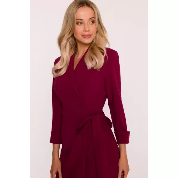  Šaty STYLOVE S415 GAŠTANOVÉ 