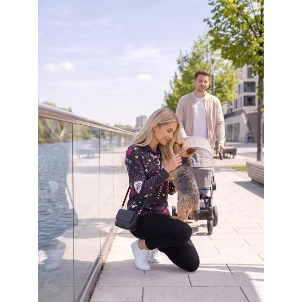  Dámska mikina ALTISPORT GILL ČIERNA 