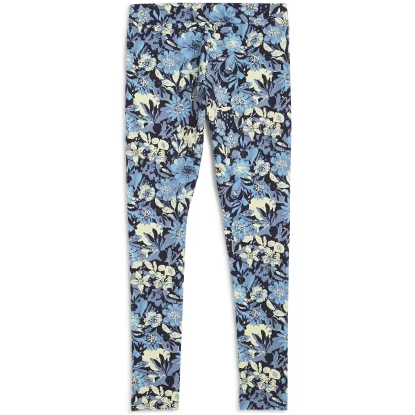  Dámske legíny PUMA ESS NATURE 2 0 AOP LEGGINGS 68808034 CHLADNÁ MODRÁ 