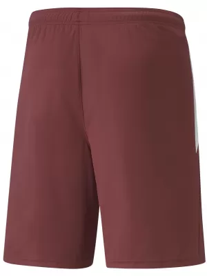 Kraťasy PUMA TEAMLIGA SHORTS 704924_09 CORDOVAN/ CORDOVAN/PUMA WHITE