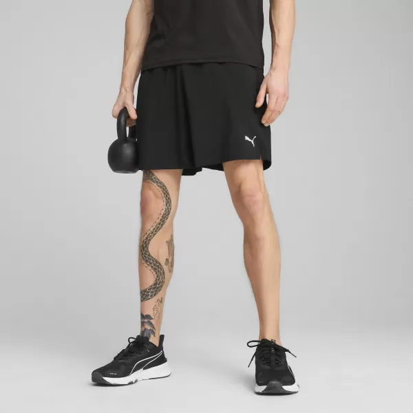  Kraťasy PUMA M TAD ESSENTIALS 7" WOVEN SHORT 52591001 PUMA BLACK 