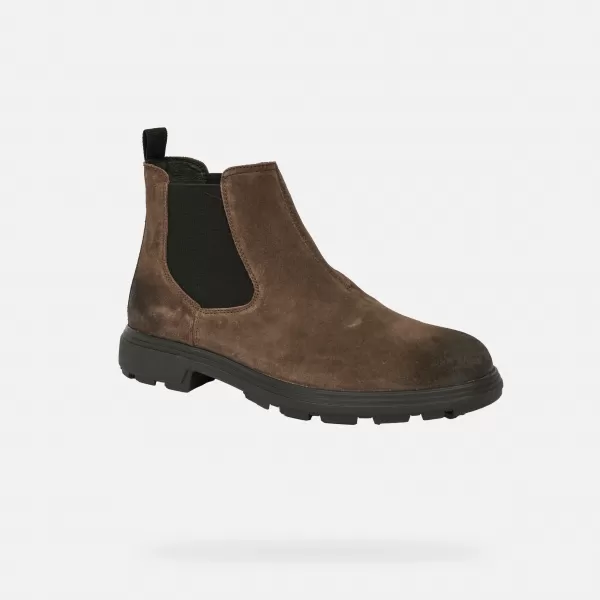  Pánske topánky GEOX MEIERN G011420 HNEDÁ 