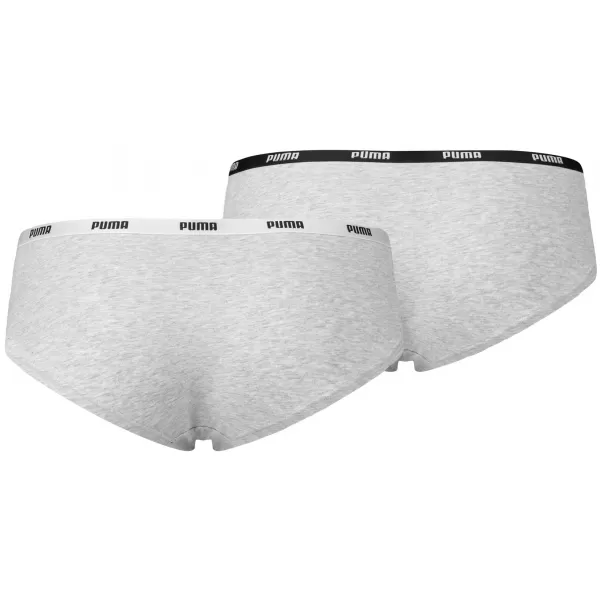  Nohavičky PUMA WOMEN HIPSTER 2P PACK 90785205 ŠEDÁ 