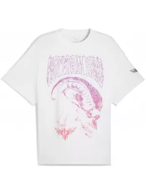 Tričko PUMA MELO WORLD TOUR-NAMENT TEE I 63237201 PUMOVÁ BIELA