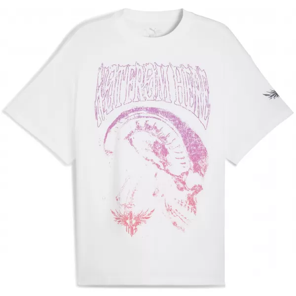  Tričko PUMA MELO WORLD TOUR-NAMENT TEE I 63237201 PUMOVÁ BIELA 