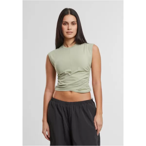 Dámske tričko URBAN CLASSICS TB7450 SOFTSALVIA 