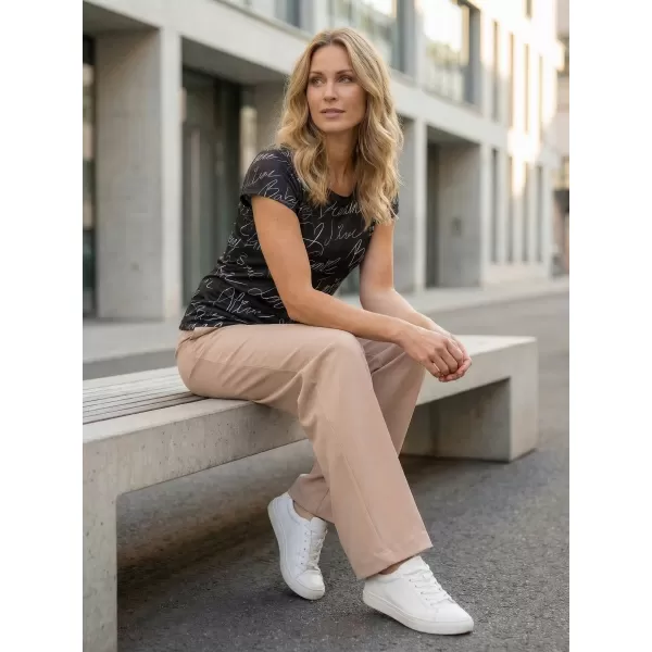  Dámska voľnočasová košeľa premium ALTISPORT VOJ/ALW084TR06 ČIERNA 