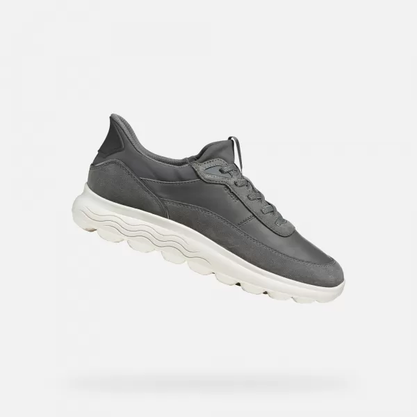  Dámske tenisky GEOX SPHERICA PLUS G009591 SIVÁ 