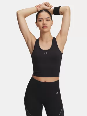 Dámske tielko UNDER ARMOUR UA VANISH SEAMLESS TANK 6000640-004 ČIERNA