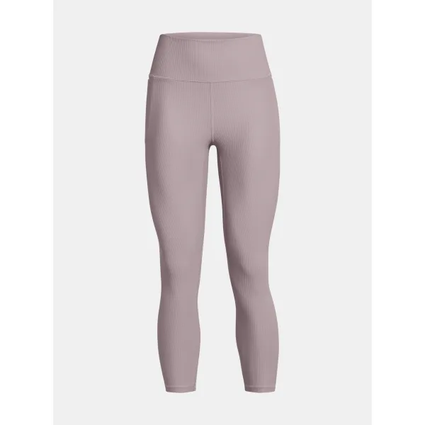  Dámske legíny UNDER ARMOUR MERIDIAN RIB ANKLE LEG 1386467-015 SIVÁ 