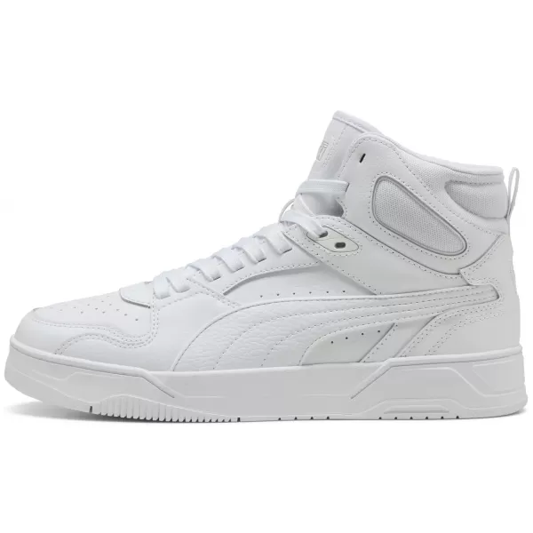  Čižmy PUMA RBD BREAK MID 40241301 BIELA/STUDENÁ SVETLOŠEDÁ/BLAK 