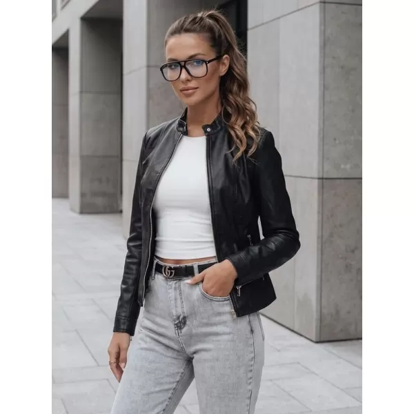  Dámska bunda DSTREET TY5202 ČIERNA 