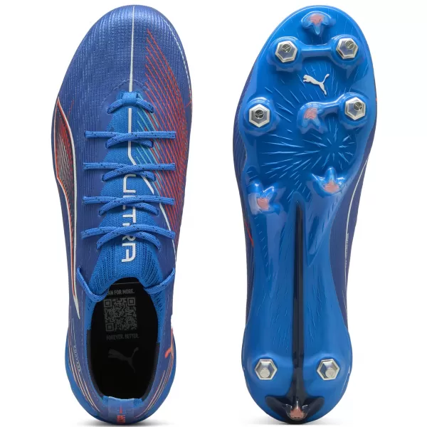  Topánky PUMA ULTRA 6 ULTIMATE MXSG 10856101 ULTRA MODRÁ/BIELA/ŽIARIVÁ ČERVENÁ 