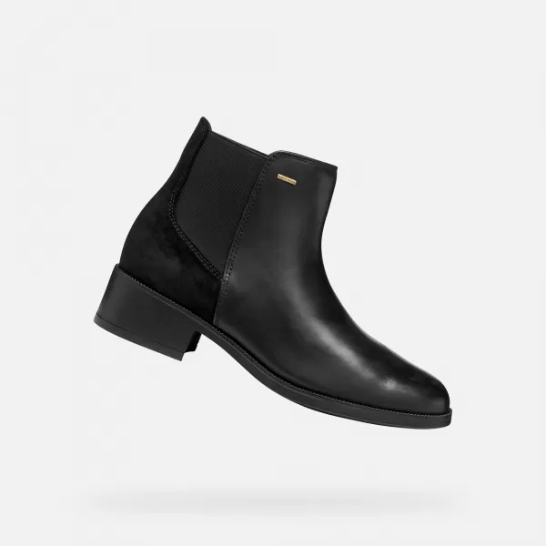  Dámske topánky GEOX CAMEXIA NP ABX G009580 ČIERNA 
