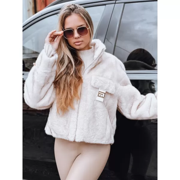  Dámska bunda DSTREET TY5250 BIELA 