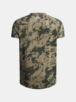 Chlapčenské tričko UNDER ARMOUR UA TECH 2.0 SS 1363284-392 ZELENÁ