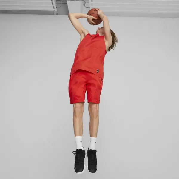  Mužský dres PUMA REVERSIBLE PRACTICE JERSEY 67664003 ČERVENÁ PUMA 