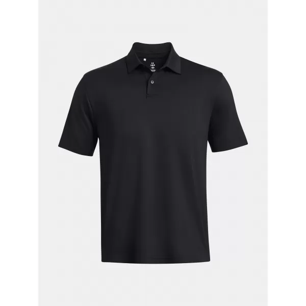  Pánske tričko UNDER ARMOUR UA T2G POLO LB 1383255-001 ČIERNA 