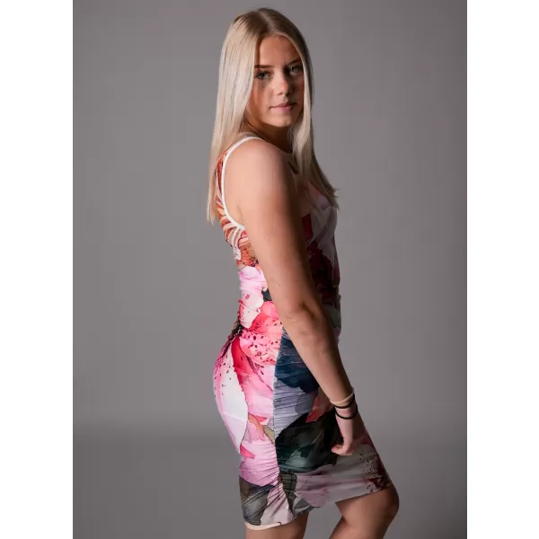  Dámske prémiové šaty ALTISPORT VOJ/ALW117SAT03 SVETLO-ĽALIA 