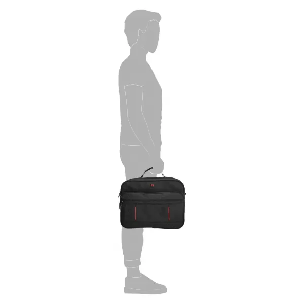  Taška ENRICO BENETTI Cornell 15,6" Reporter Bag Black ČIERNA 