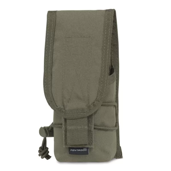  Bývanie PENTAGON SINGLE MULTI POUCH K17091 HNEDÁ ŠEDÁ 