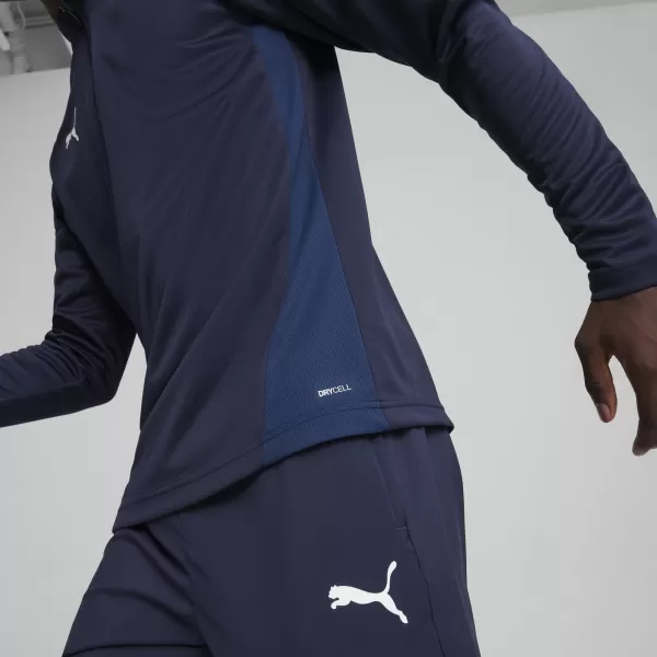  Tričko PUMA TEAMGOAL TRAINING 1/4 ZIP TO 65862906 PUMA NAVY/BIELA/PERZSKÁ MODRÁ 