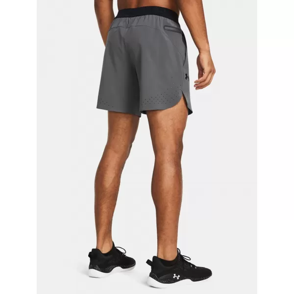 Pánske šortky UNDER ARMOUR UA PEAK WOVEN SHORTS 1376782-025 SIVÁ 