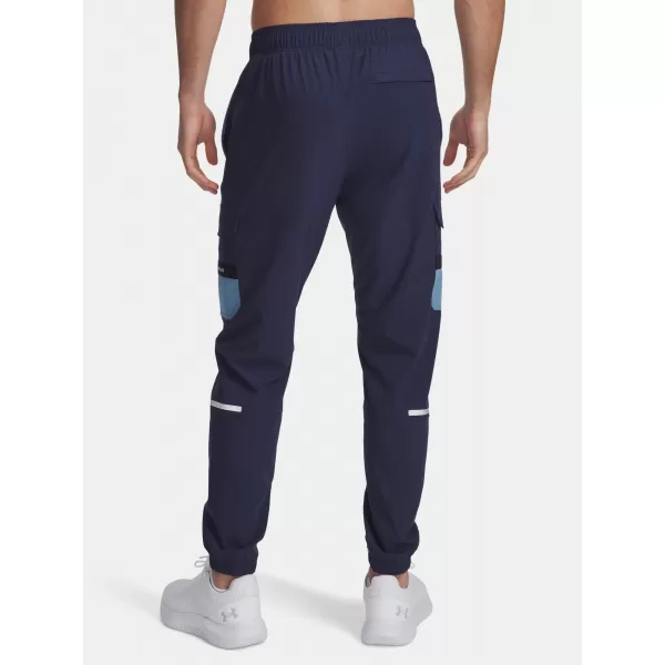  Pánske športové nohavice UNDER ARMOUR UA TECH UTILITY WOVEN PANT 6004966-403 MODRÁ 