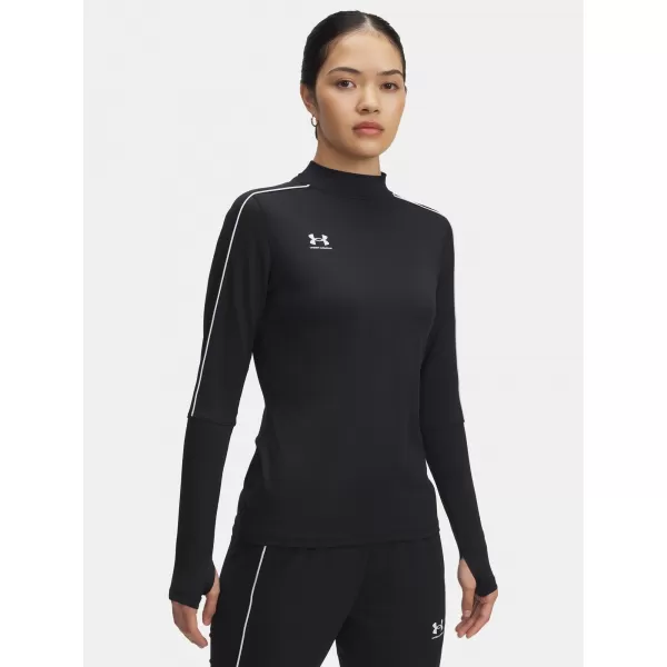  Dámska mikina UNDER ARMOUR UA W CHALLENGER MIDLAYER 6004072-001 ČIERNA 