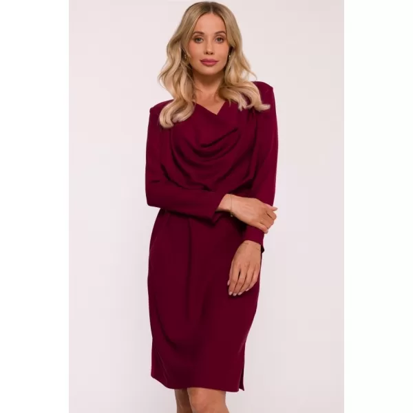  Šaty STYLOVE S428 GAŠTANOVÉ 
