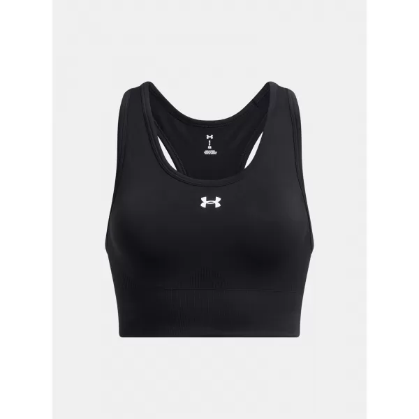  Dámska podprsenka UNDER ARMOUR VANISH SEAMLESS MID BRA 1384419-001 ČIERNA 