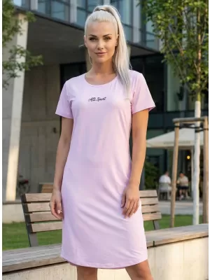 Dámske predĺžené prémiové tričko ALTISPORT VOJ/ALW075SAT02 SVETLO RUŽOVÁ