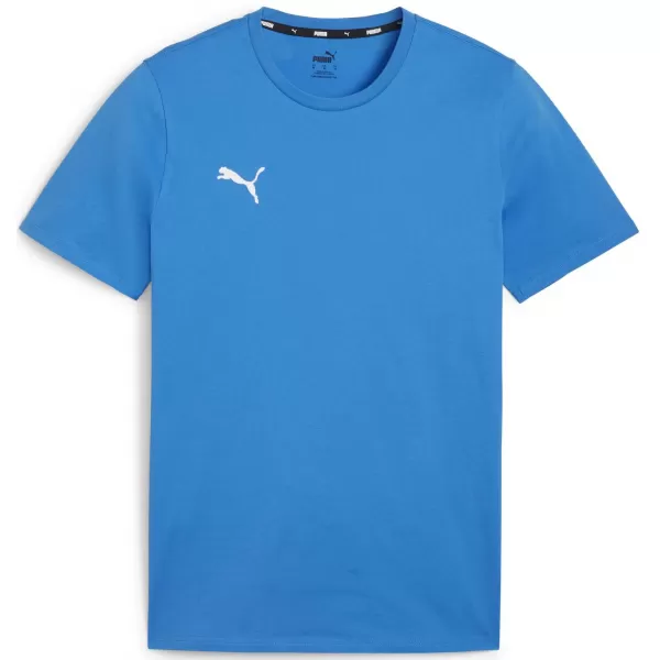  Tričko PUMA TEAMGOAL CASUALS TEE 658615_02 IGNITE BLUE/ ZAPAĽUJTE MODRÁ/PUMA BIELA 