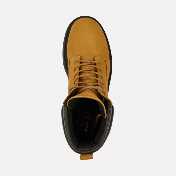  Dámske topánky GEOX SPHERICA EC7 G009696 JANTÁROVÁ 