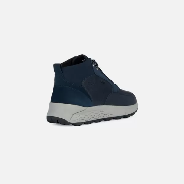  Pánske členkové čižmy GEOX SPHERICA 4X4 B ABX G008015 TMAVO MODRÁ 