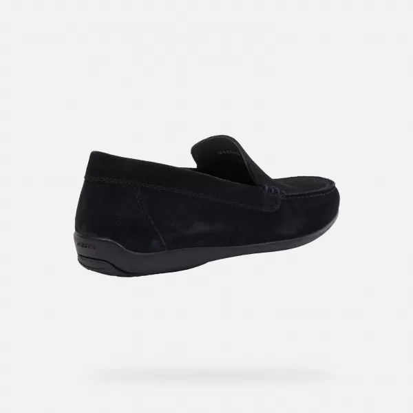  Pánske mokasíny GEOX ASCANIO G002709 TMAVO MODRÁ 