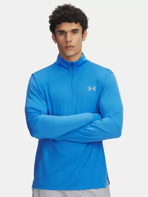 Pánske tričko UNDER ARMOUR UA LAUNCH 1/4 ZIP 6005542-402 MODRÁ
