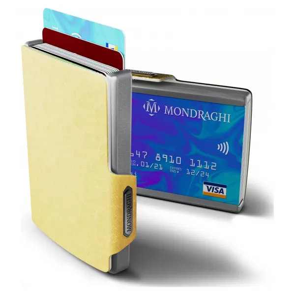  Peňaženka MONDRAGHI SAFFIANO ZLATO 