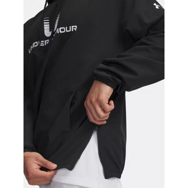  Pánska mikina UNDER ARMOUR UA UNSTOPPABLE WVN HOODIE 6003864-001 ČIERNA 