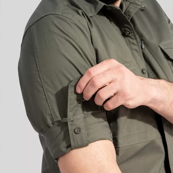  Pánska košeľa PENTAGON PLATO SHIRT K02019 VLK/SIVÁ 