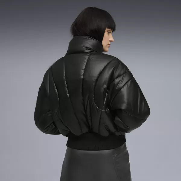  Dámska bunda PUMA DARE TO PUFFER JACKET 63217301 PUMA ČIERNA 