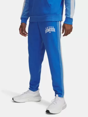 Pánske nohavice UNDER ARMOUR RIVAL FLC CB PANTS MODRÁ