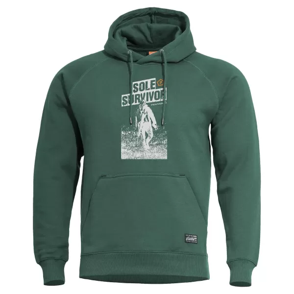  Mikina PENTAGON PHAETON HOOD SWEATER K09021-SS83 SKOKAN ZELENÝ 