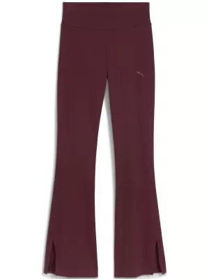 Dámske legíny PUMA HER HIGH-WAIST FLARED LEGGINGS 68815696 RUBÍNOVÝ LESK