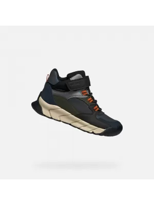 Chlapčenské členkové čižmy GEOX FLEXYPER PRO BOY B J56NBA0ME22C0033 TMAVO MODRÁ
