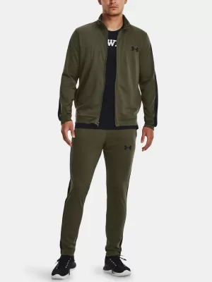 Pánska súprava UNDER ARMOUR UA KNIT TRACK SUIT 1357139-390 ZELENÁ